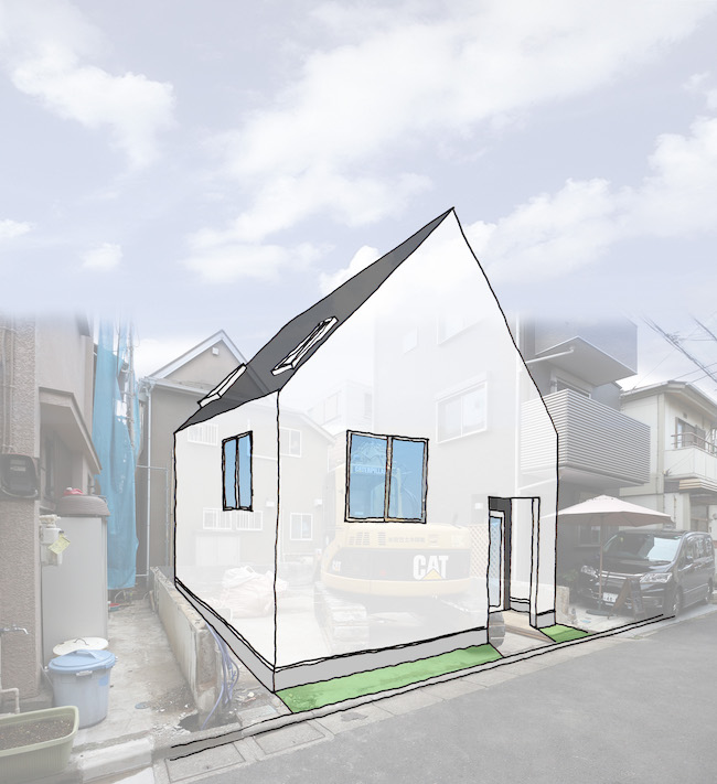 提案時イラストと完成時写真 建築家石川淳の住宅デザイン実例と日常報告 Ssブログ